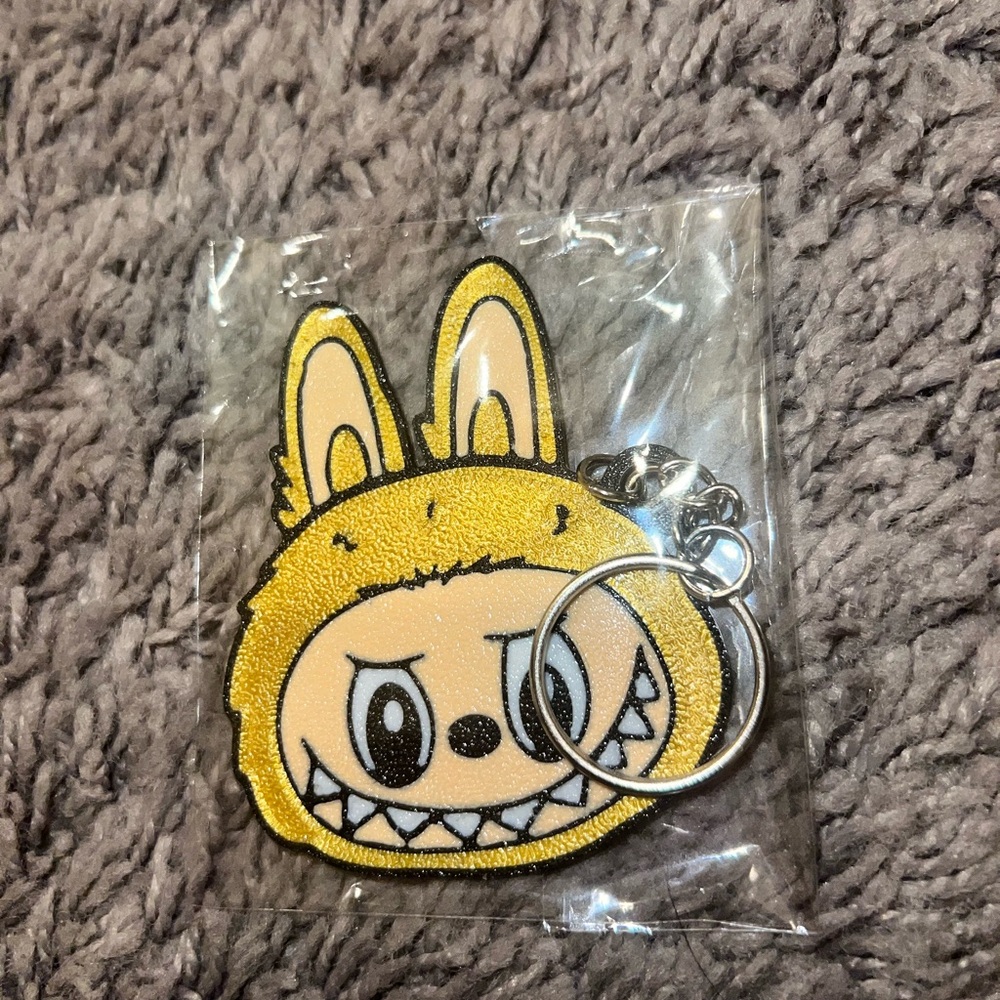 Handmade labubu keychain